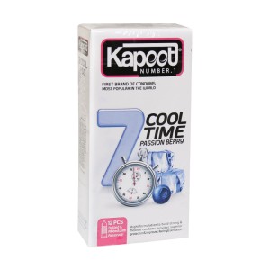 کاندوم تاخیری کاپوت مدل 7 Cool Time بسته 12 عددی