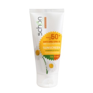کرم ضد آفتاب فاقد چربی شون ⁺SPF50 مناسب پوست های مختلط و چرب ۵۰ میلی لیتر رنگ بژ طبیعی