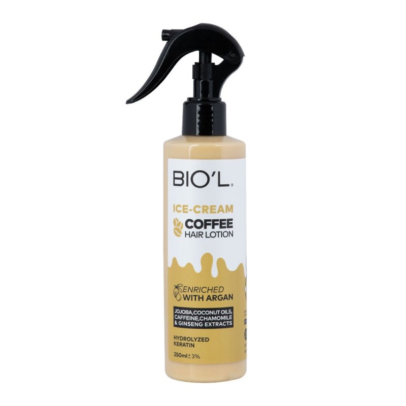 لوسیون مو بدون آبکشی بستنی نسکافه ای بیول 250 میلی