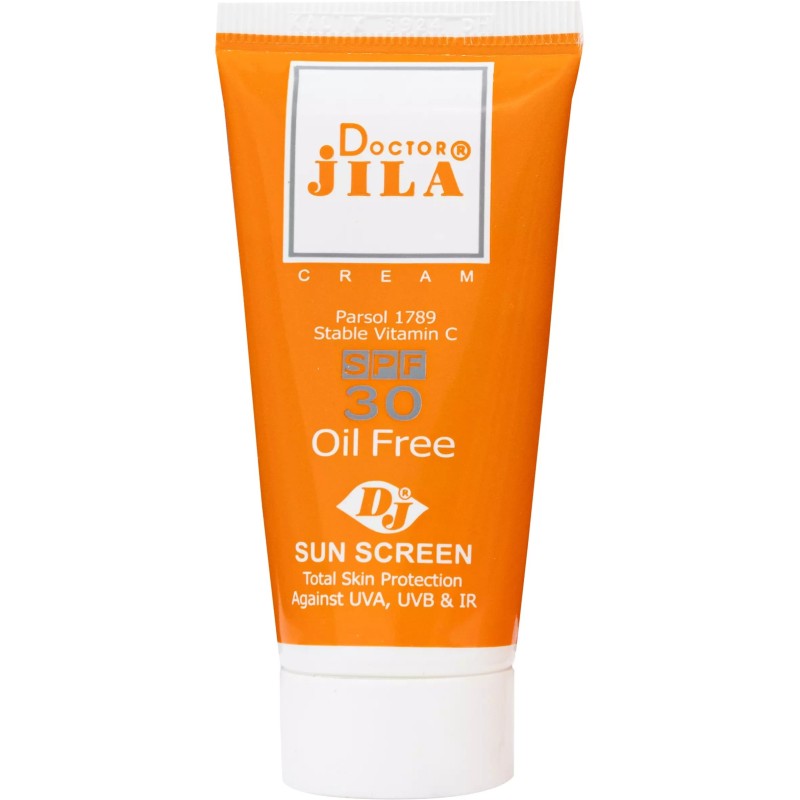 کرم ضد آفتاب SPF30 دکتر ژیلا 30 گرم