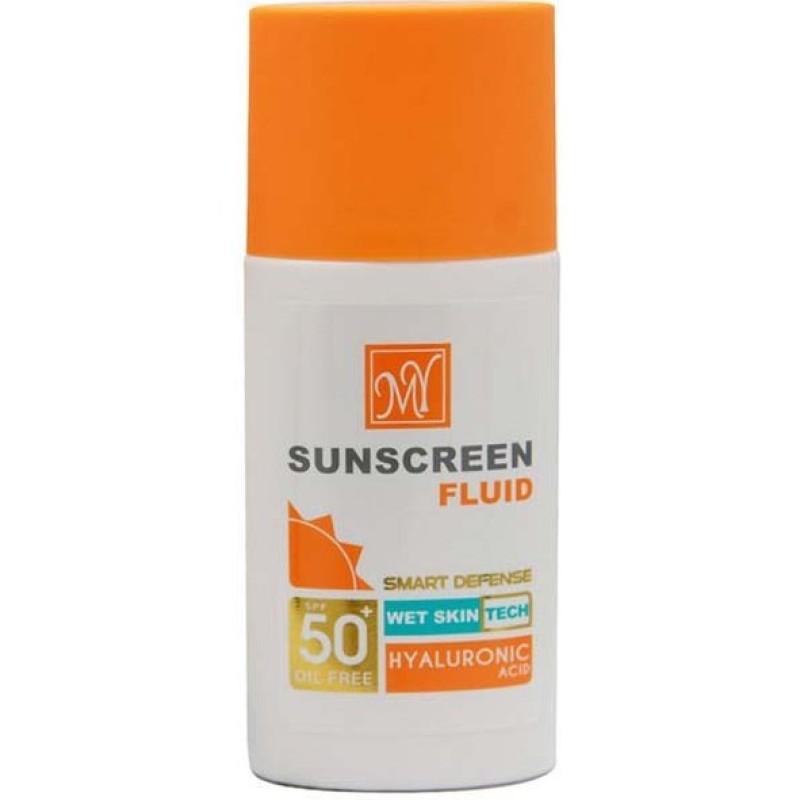 فلوئید ضد آفتاب مای مدل هیالورونیک اسید 50 میل SPF50