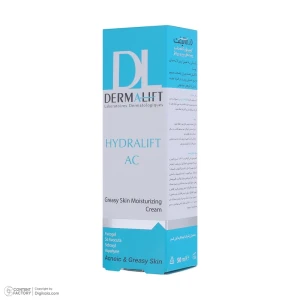 کرم مرطوب کننده پوست چرب هیدرالیفت ای سی درمالیفت ۵۰ میلی لیتر