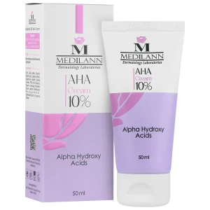 کرم لایه بردار AHA مدیلن مناسب انواع پوست ۵۰ میلی لیتر