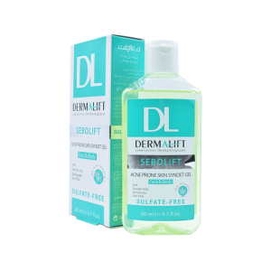 ژل شستشوی صورت درمالیفت مدل سبولیفت حجم ۲۰۰ میلی لیتر مناسب پوست چرب