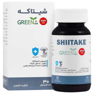 کپسول شیتاکه وارنا پژوهش آریا 500 میلی گرم 30 عددی