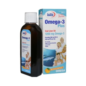 شربت امگا 3 پلاس  یوروویتال 200 میلی لیتر