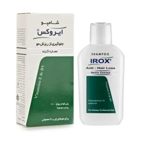 شامپو گزنه ایروکس مناسب موهای چرب و معمولی ۲۰۰ گرم
