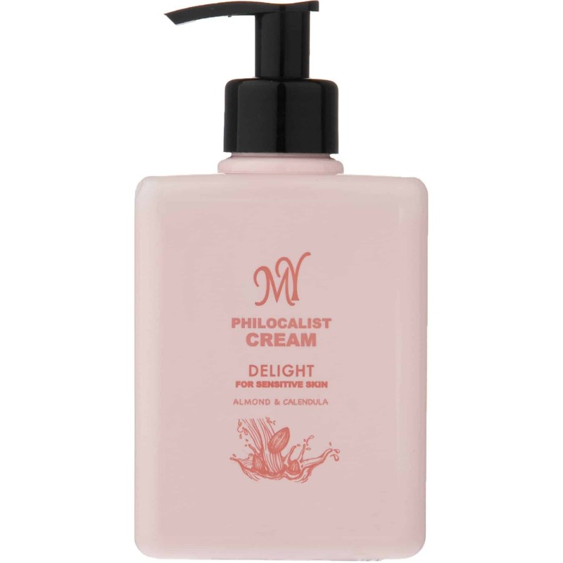 کرم مرطوب کننده مای مدل فیلوکالیست دلایت مناسب پوست حساس حجم ۳۰۰ میلی لیتر با رایحه بادام