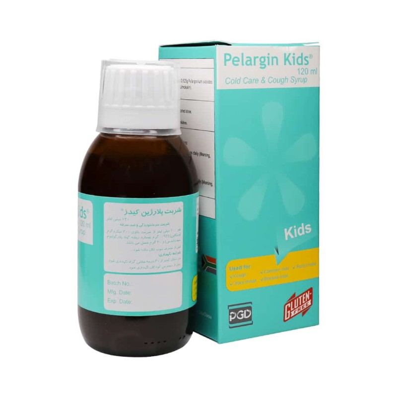 شربت پلارژین کیدز پارس گیتا دارو ۱۲۰ میلی لیتر