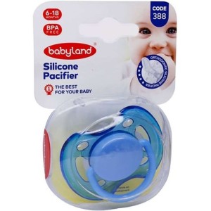 پستانک ارتودنسی بیبی لند کد 388 مناسب نوزادان 6 تا 18 ماه