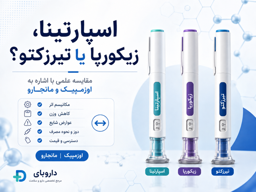 مقایسه اسپارتینا، زیکورپا و تیرزکتو؛ کدام آمپول لاغری انتخاب بهتری است؟
